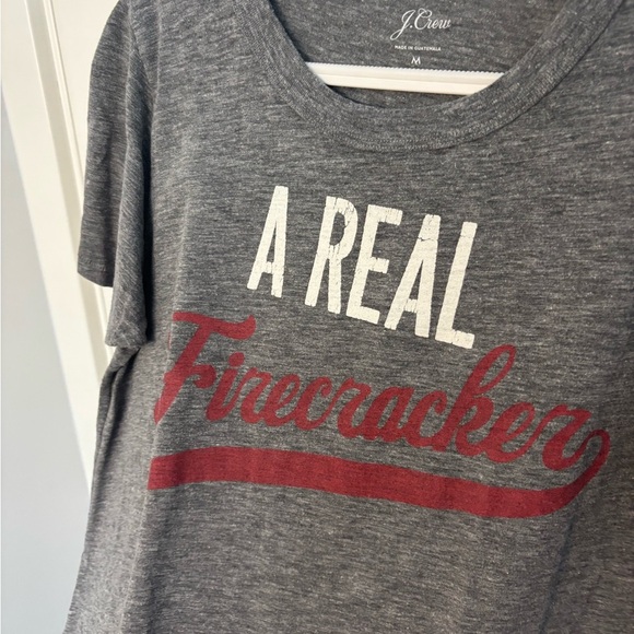 J. Crew A Real Firecracker Graphic Tee - Picture 4 of 5
